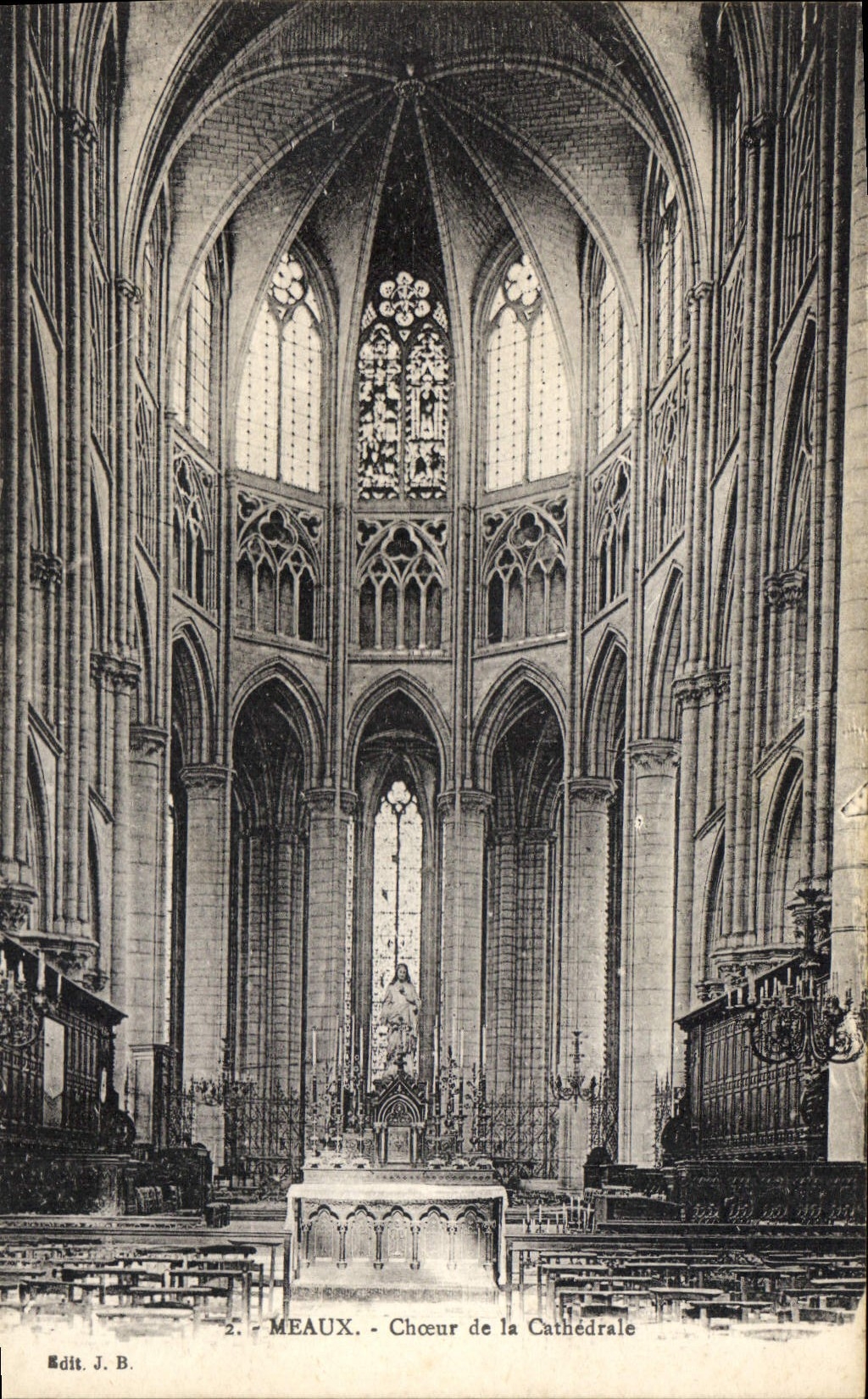 CPA Meaux Choeur de la Cathedrale 