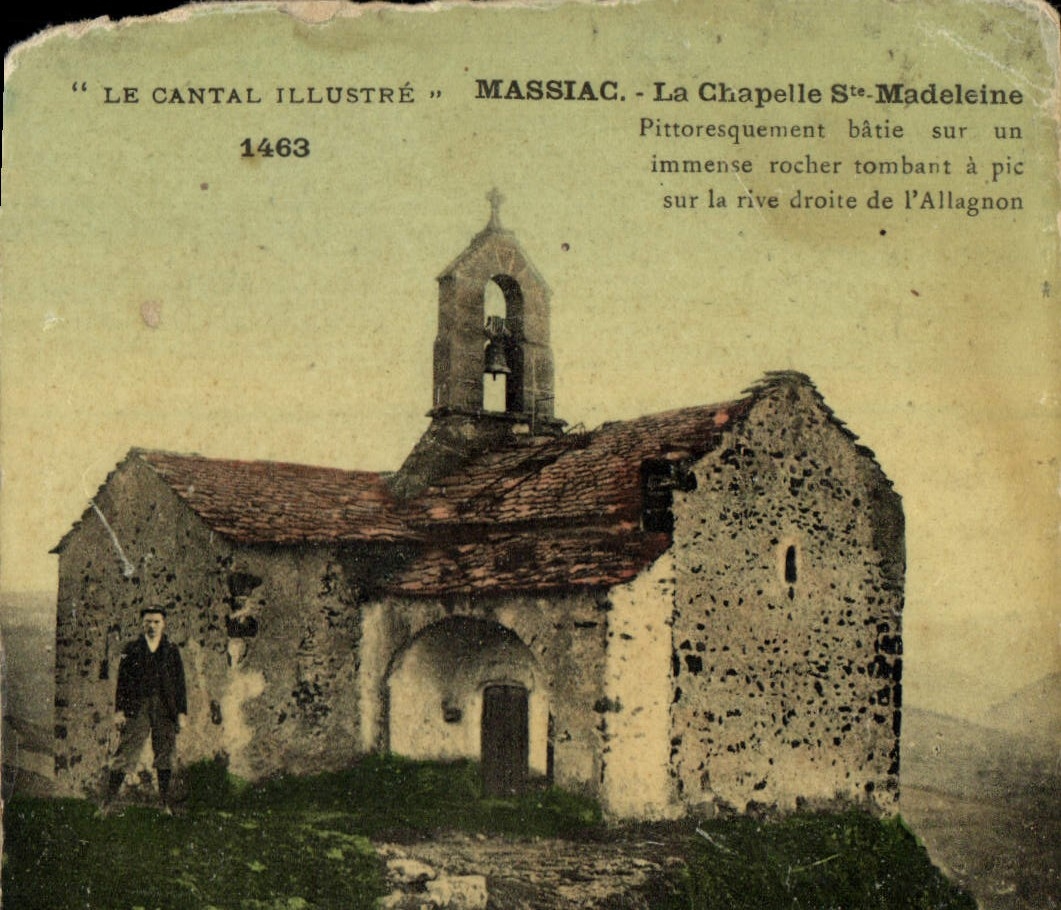CPA Le Cantal Illustre Massiac La Chapelle Ste Madeleine 