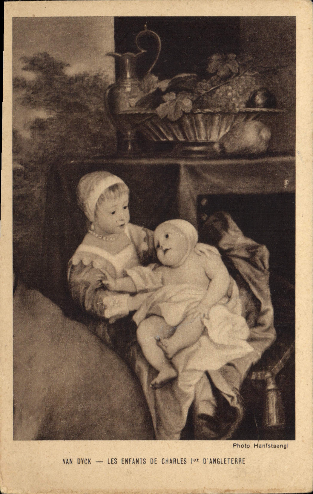 CPA Van Dyck les Enfants de Charles I d'Angleterre 