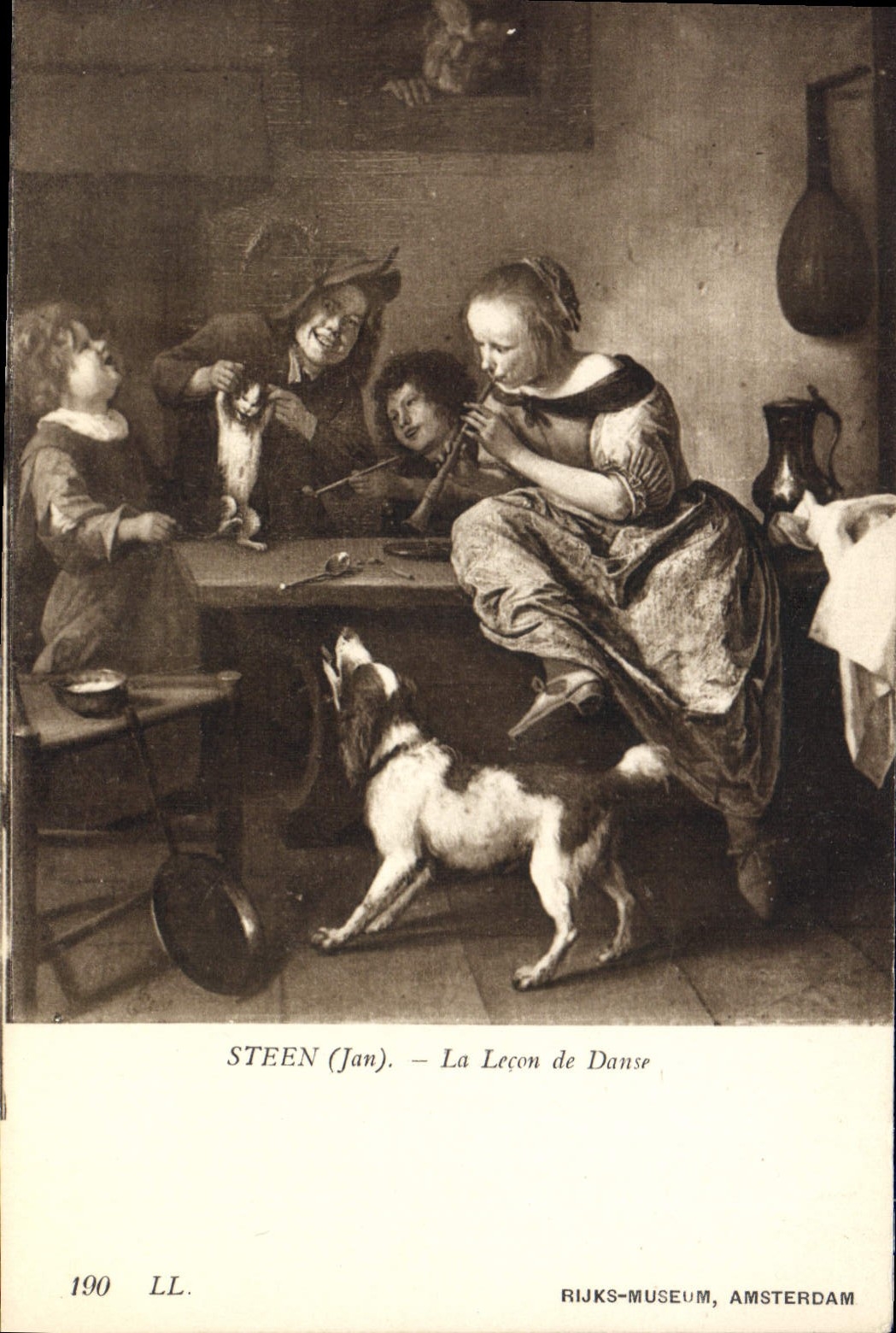 CPA Steen Jan La Lecon de Danse 