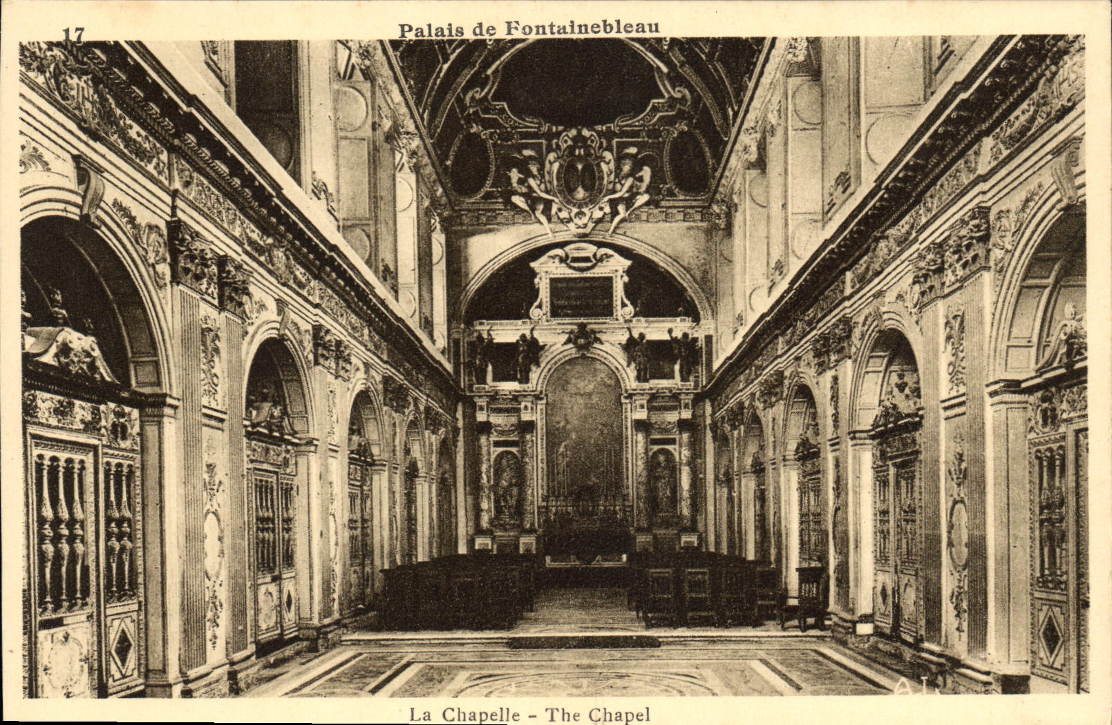 CPA Palais de Fontainebleau la Chapelle 