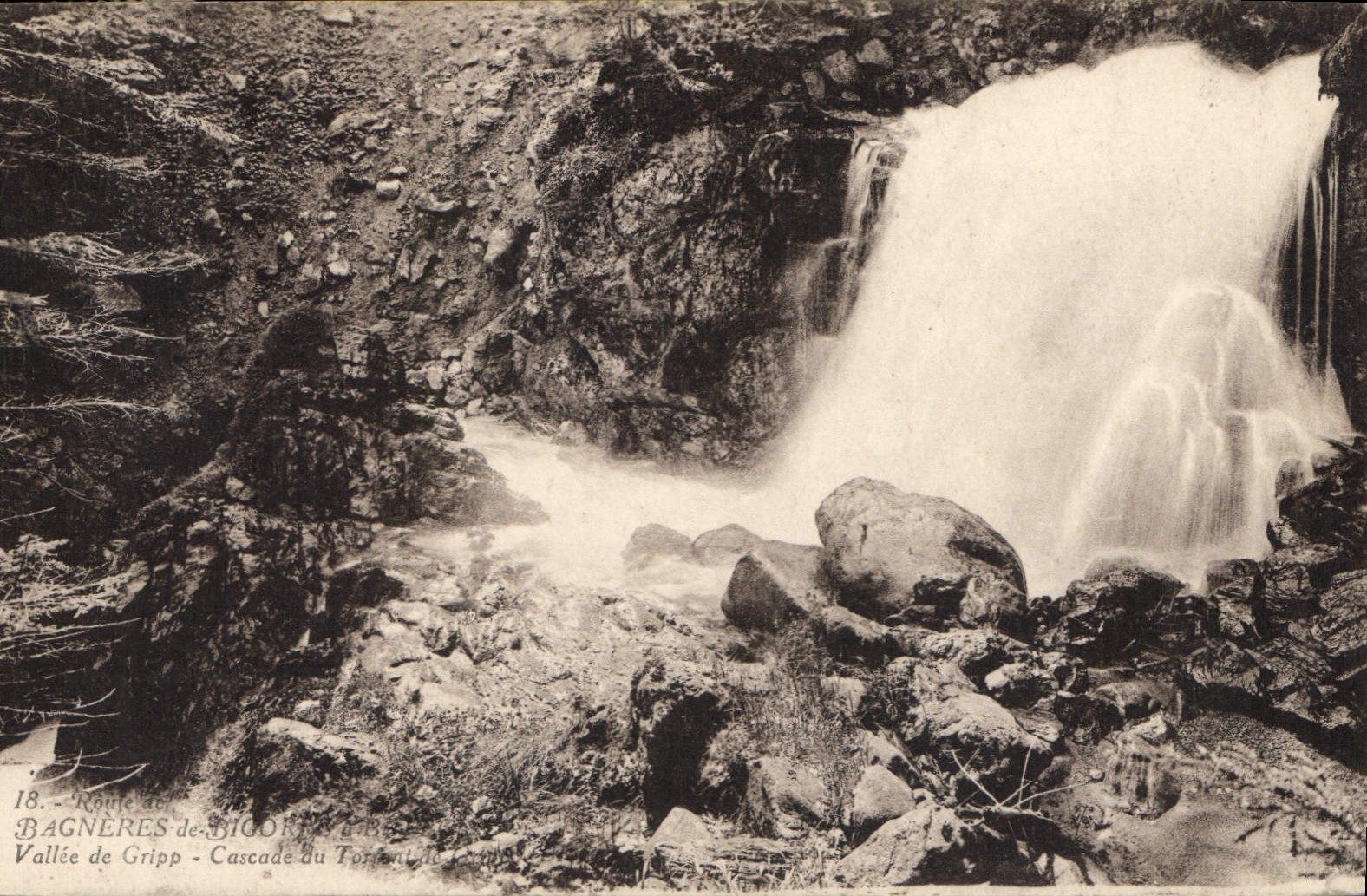 CPA Bagneres de Bigorre Vallee de Gripp