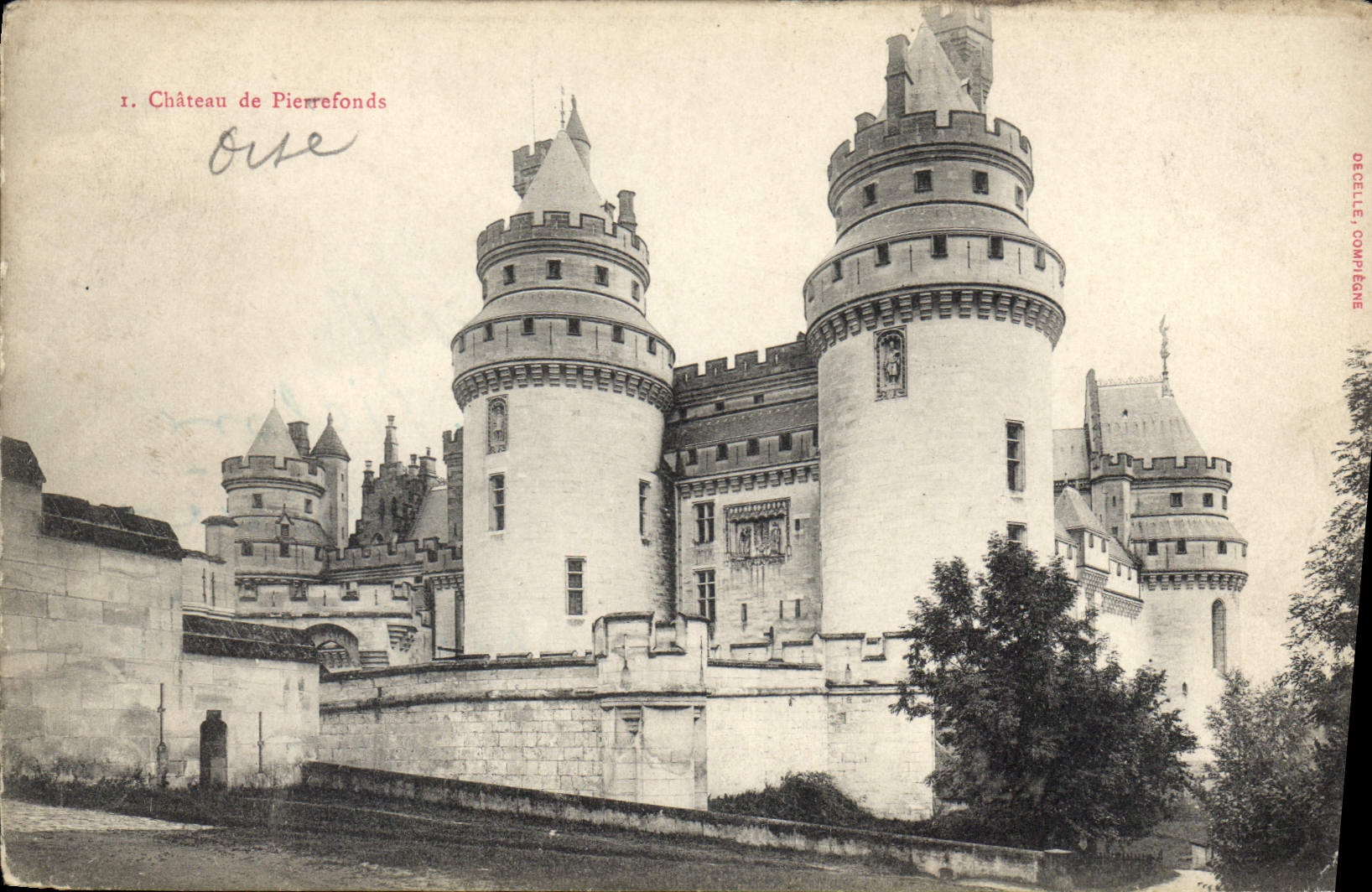 CPA Chateau de Pierrefonds 
