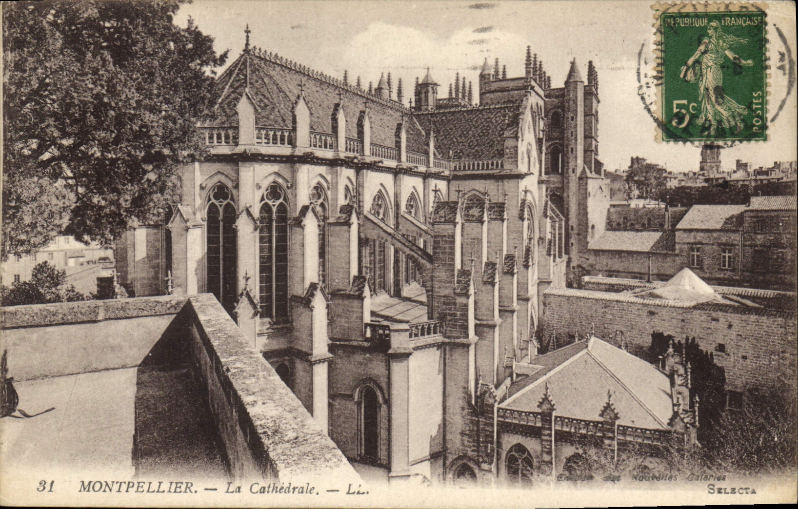 CPA Montpellier La Cathedrale 