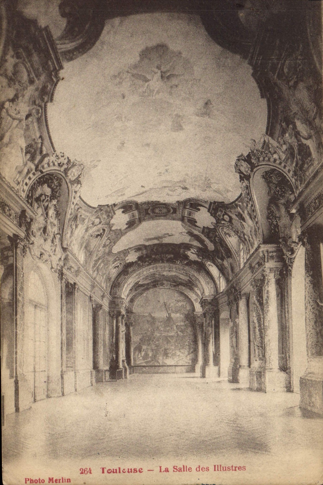 CPA Toulouse La Salle des Illustres 