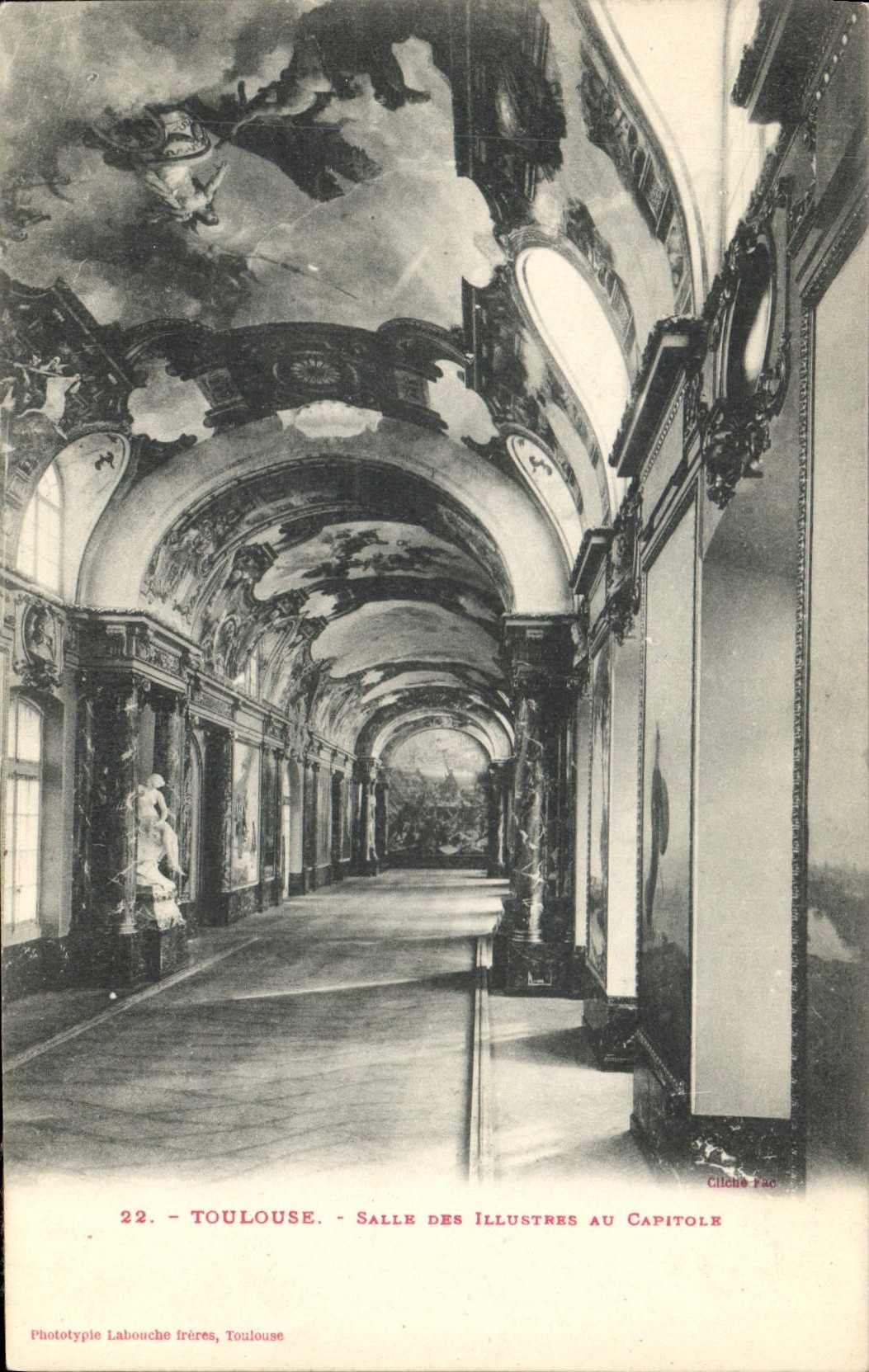 CPA Toulouse Salle des Illustres au Capitole