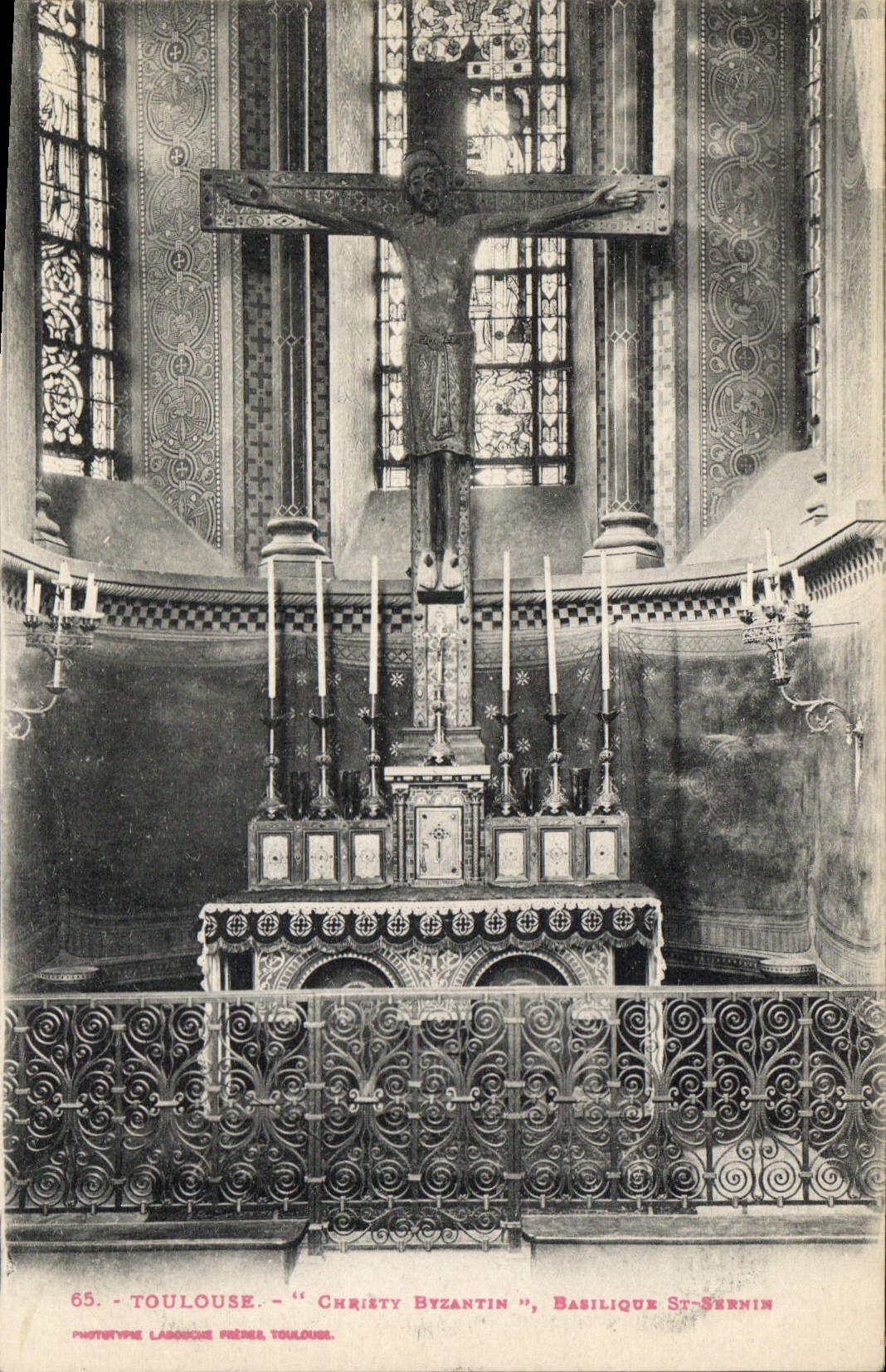 CPA Toulouse Basilique St Senrin 