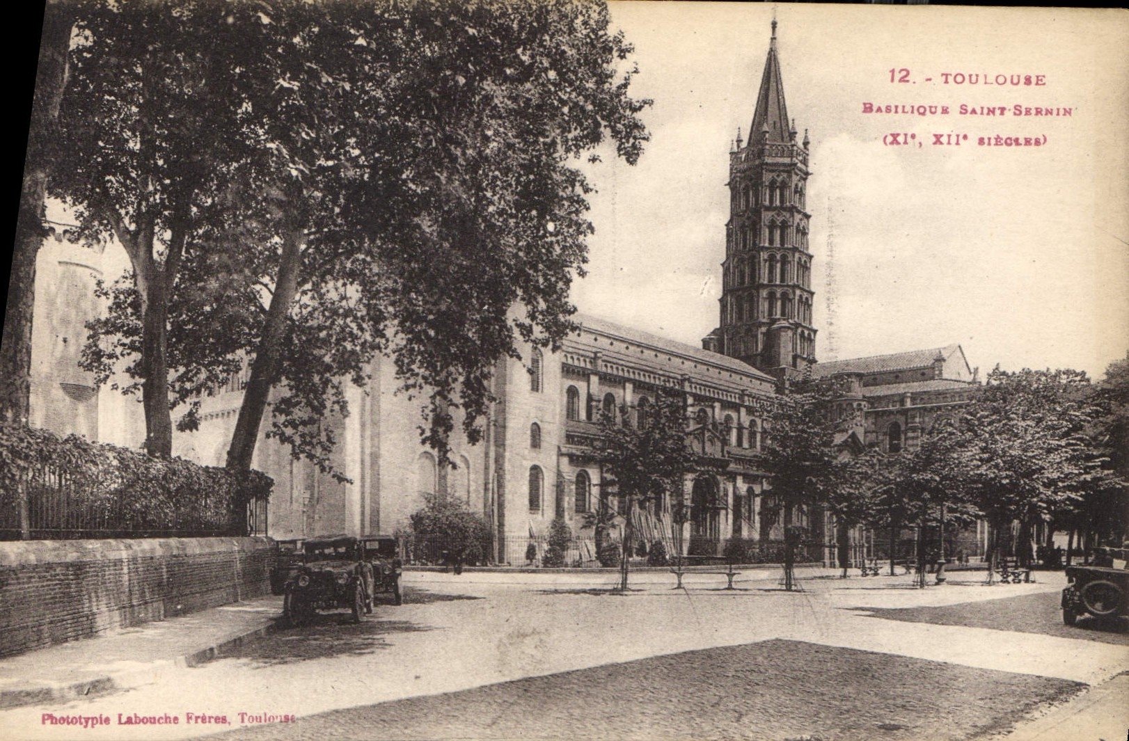 CPA Toulouse Basilique Saint Sernin 