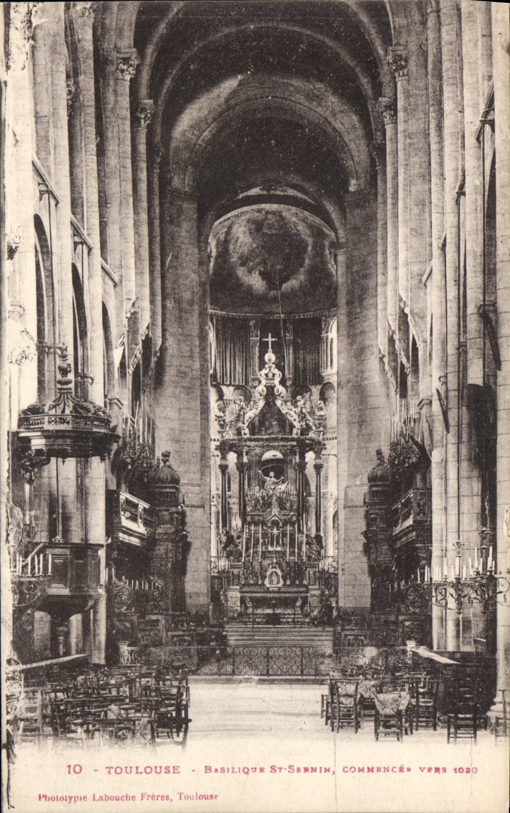 CPA Toulouse Basilique Saint Sernin 