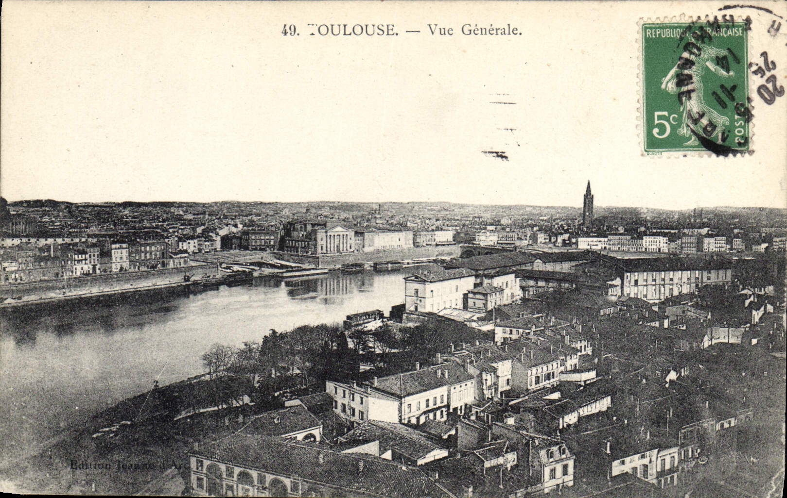 CPA Toulouse Vue generale 