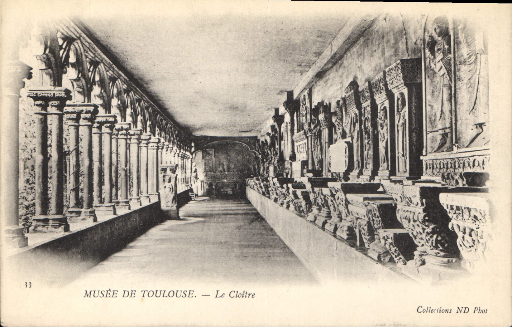 CPA Musee de Toulouse Le Cloitre 
