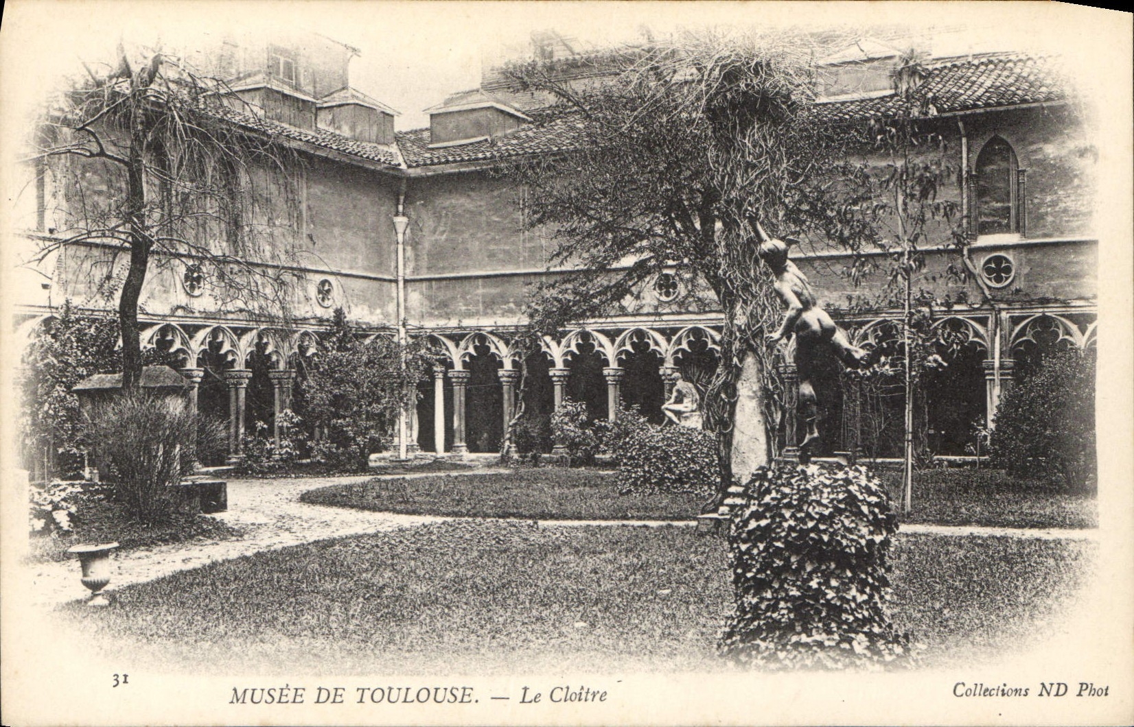 CPA Musee de Toulouse Le Cloitre 