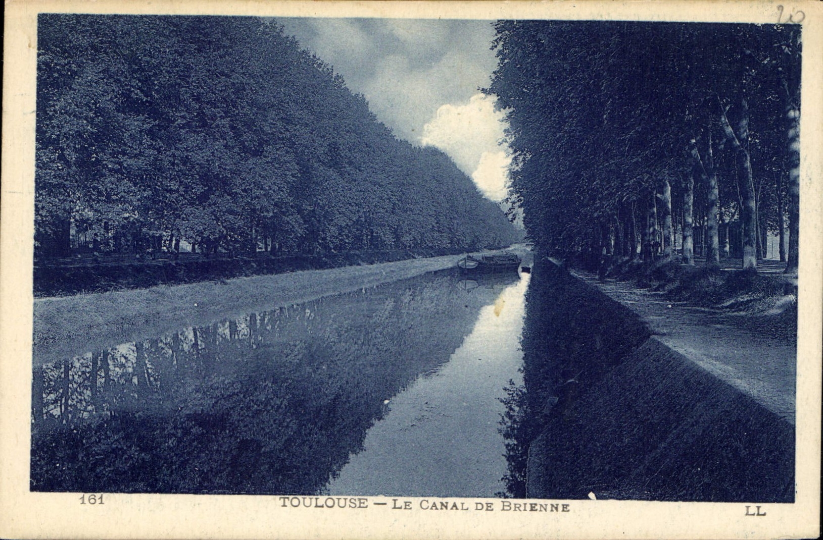 CPA Toulouse le Canal de Brienne 
