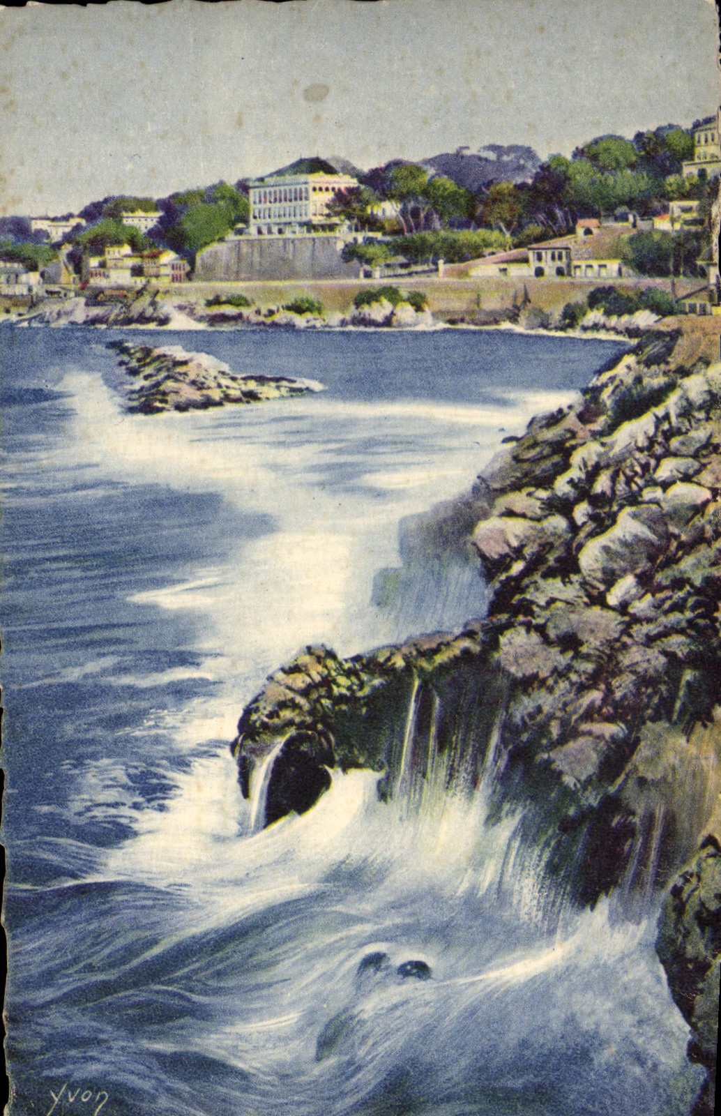 CPA la Douce France Marseille Bouches du Rhone la Corniche 