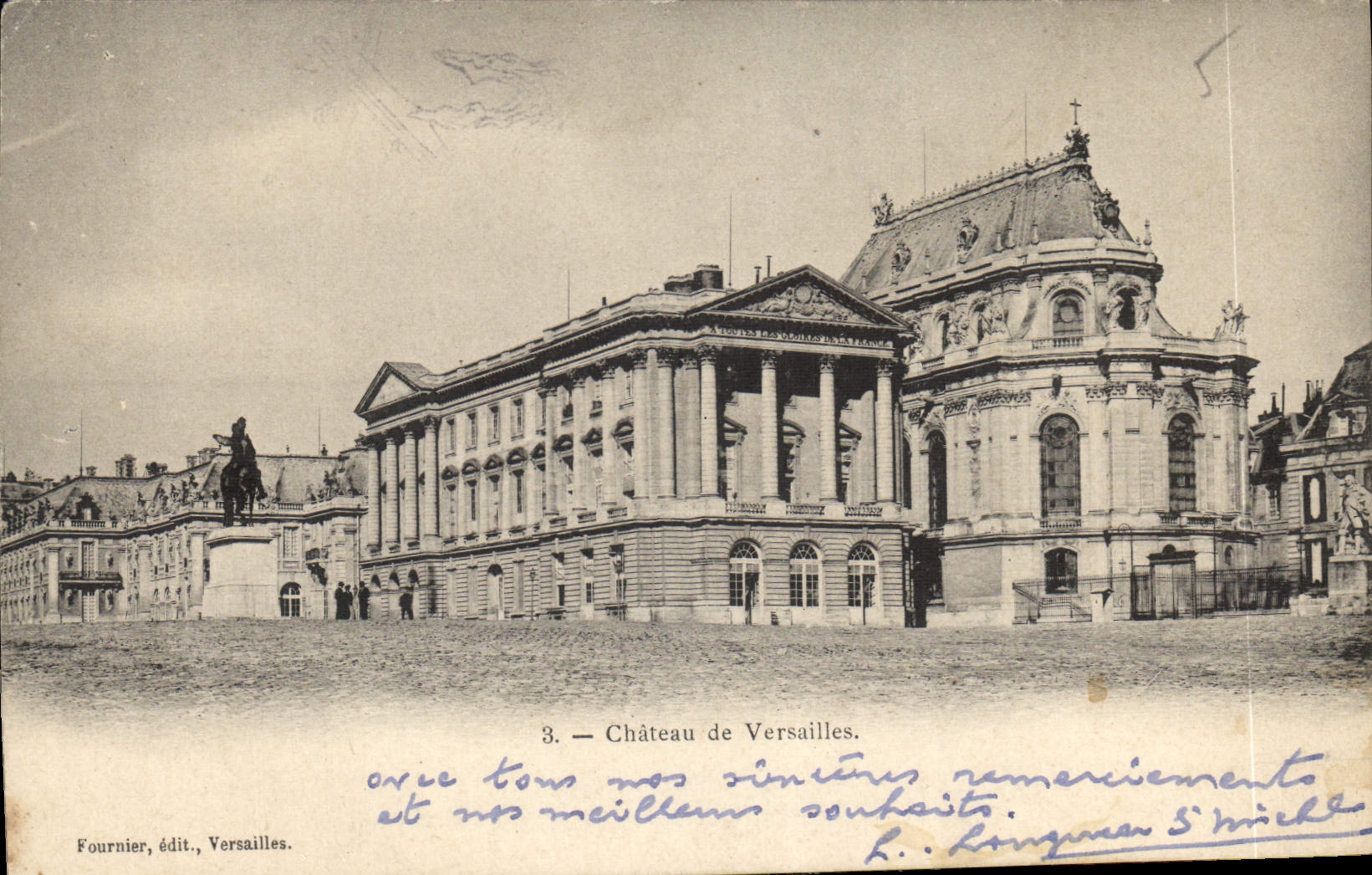 CPA Chateau de Versailles 