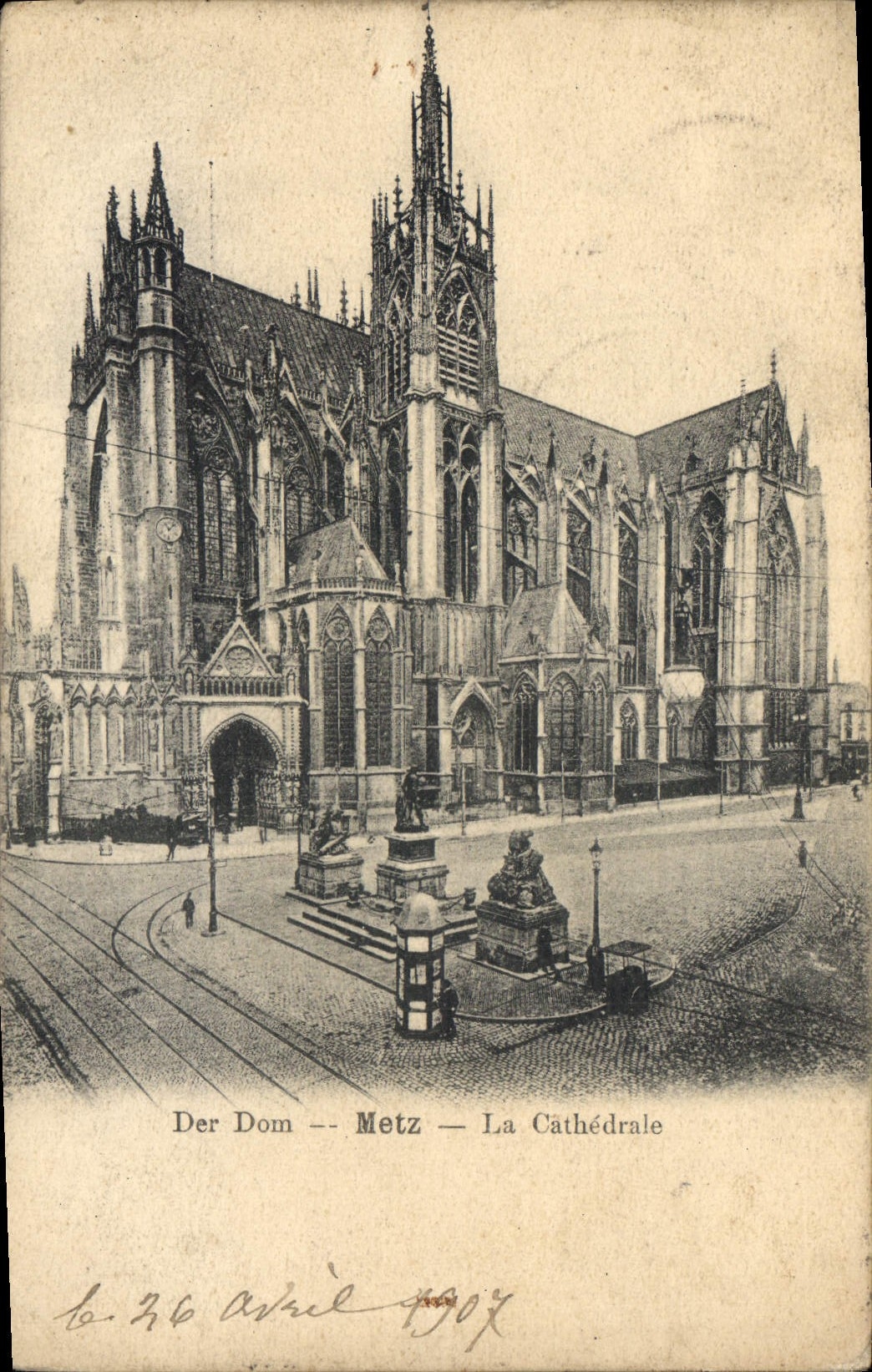 CPA Metz La Cathedrale 