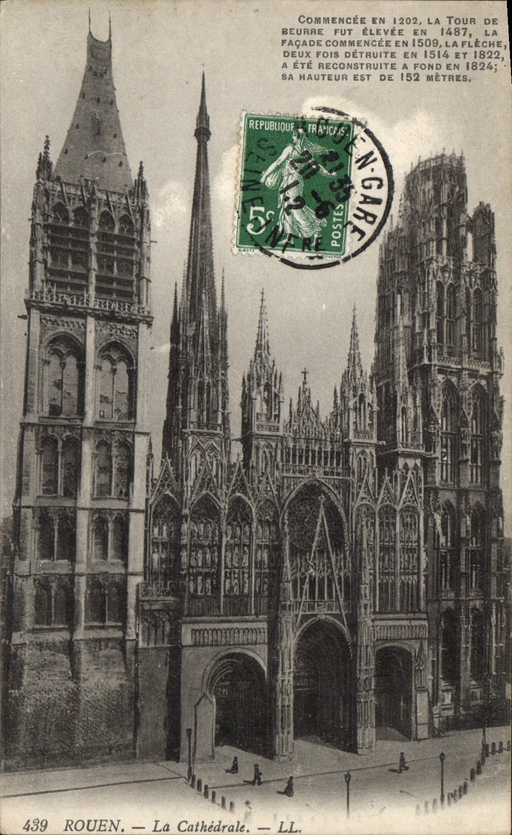 CPA Rouen La Cathedrale 