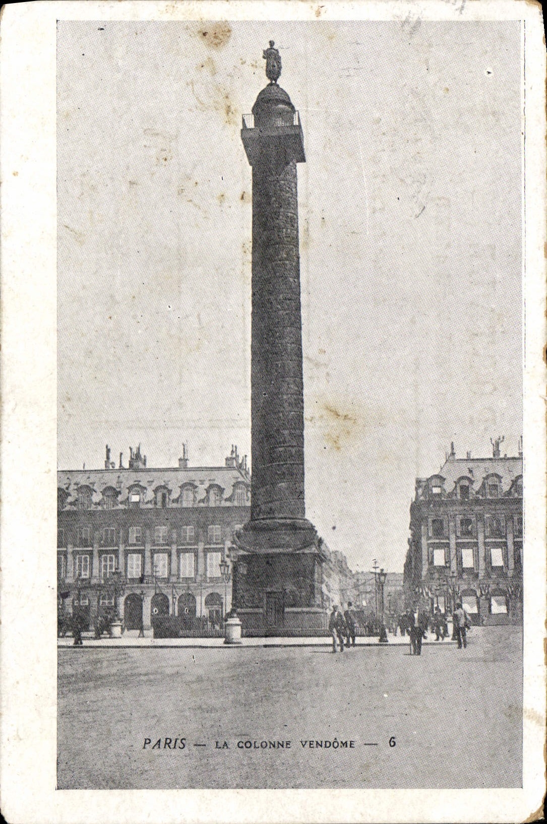 CPA Paris La Colonne Vendome 