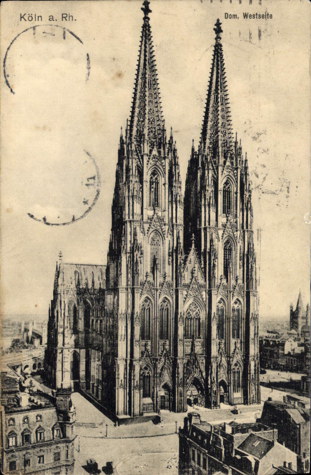 CPA Dom Westseite Koln