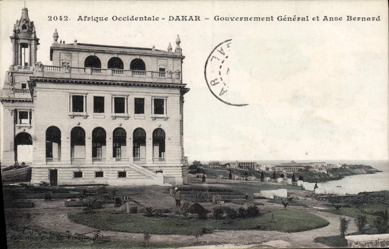 CPA Afrique Occidentale Dakar Gouvernement General at Anse Bernard 