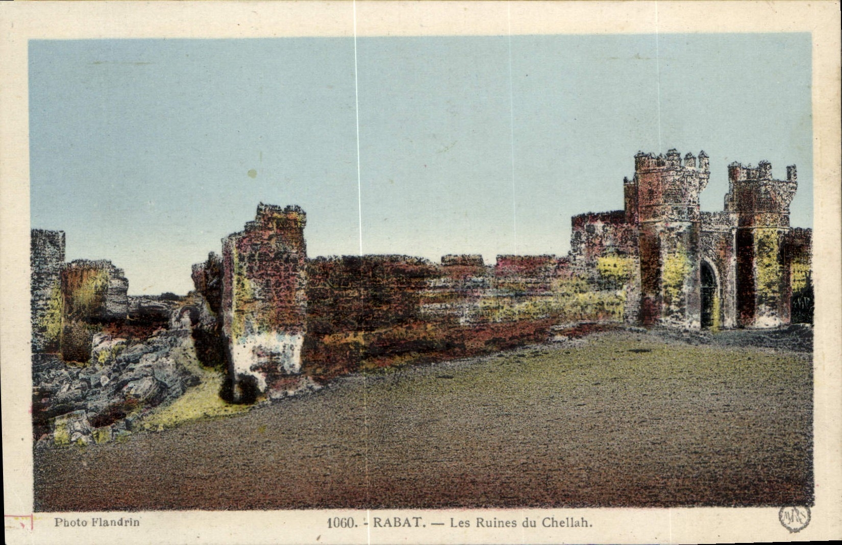 CPA Rabat Les Ruines du Chellah 