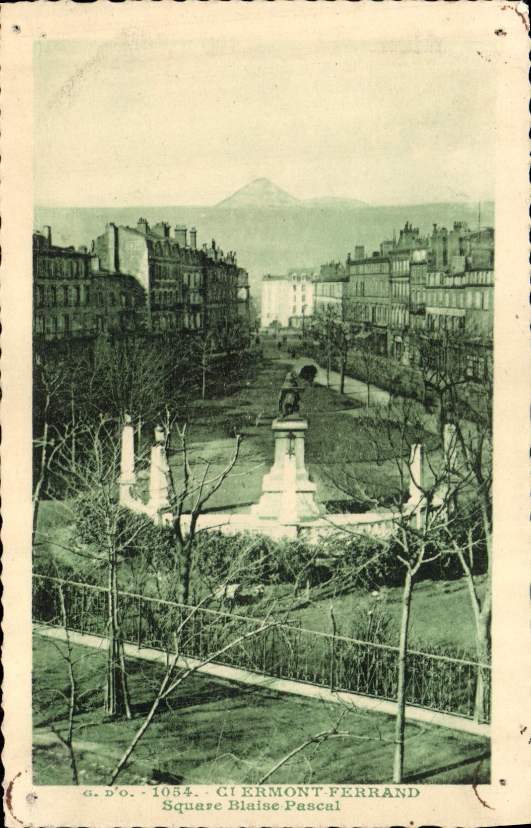 CPA Clermont Ferrand Square Blaise Pascal 