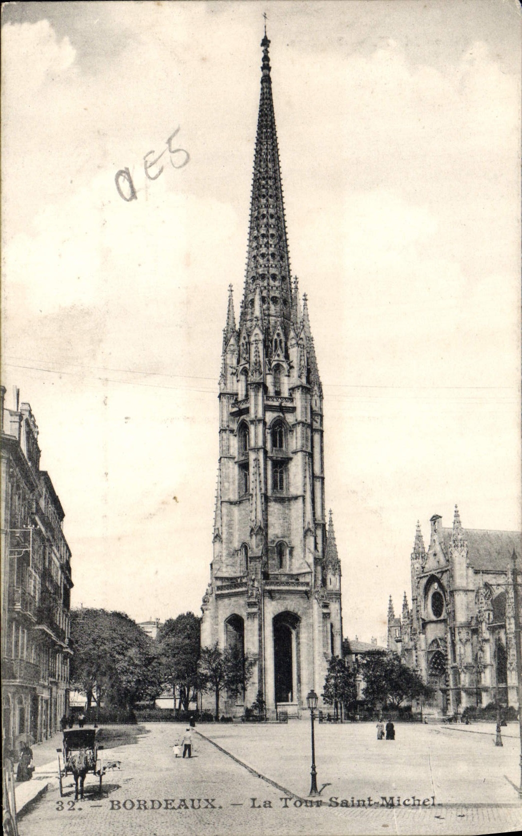 CPA Bordeaux La Tour Saint Michel 