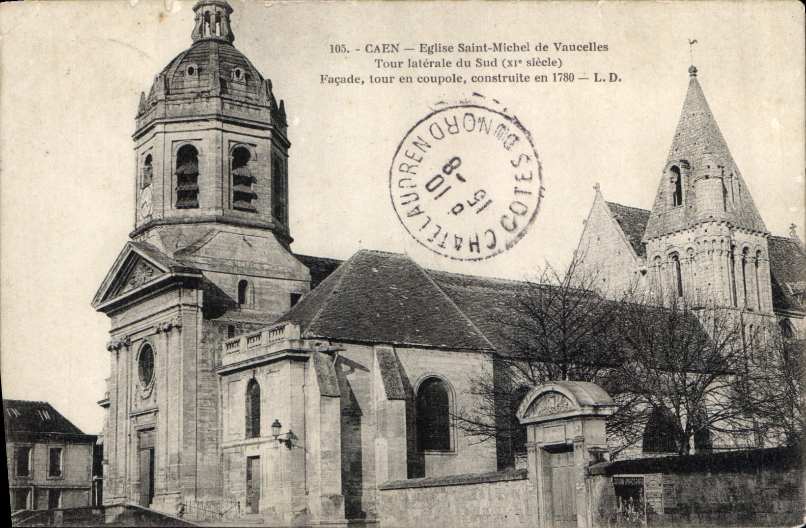 CPA Caen Eglise Saint Michel de Vaucelles  