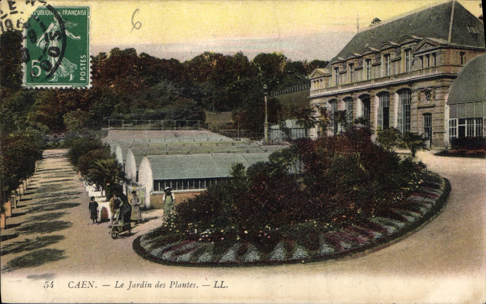 CPA Caen Le Jardin des Plantes 