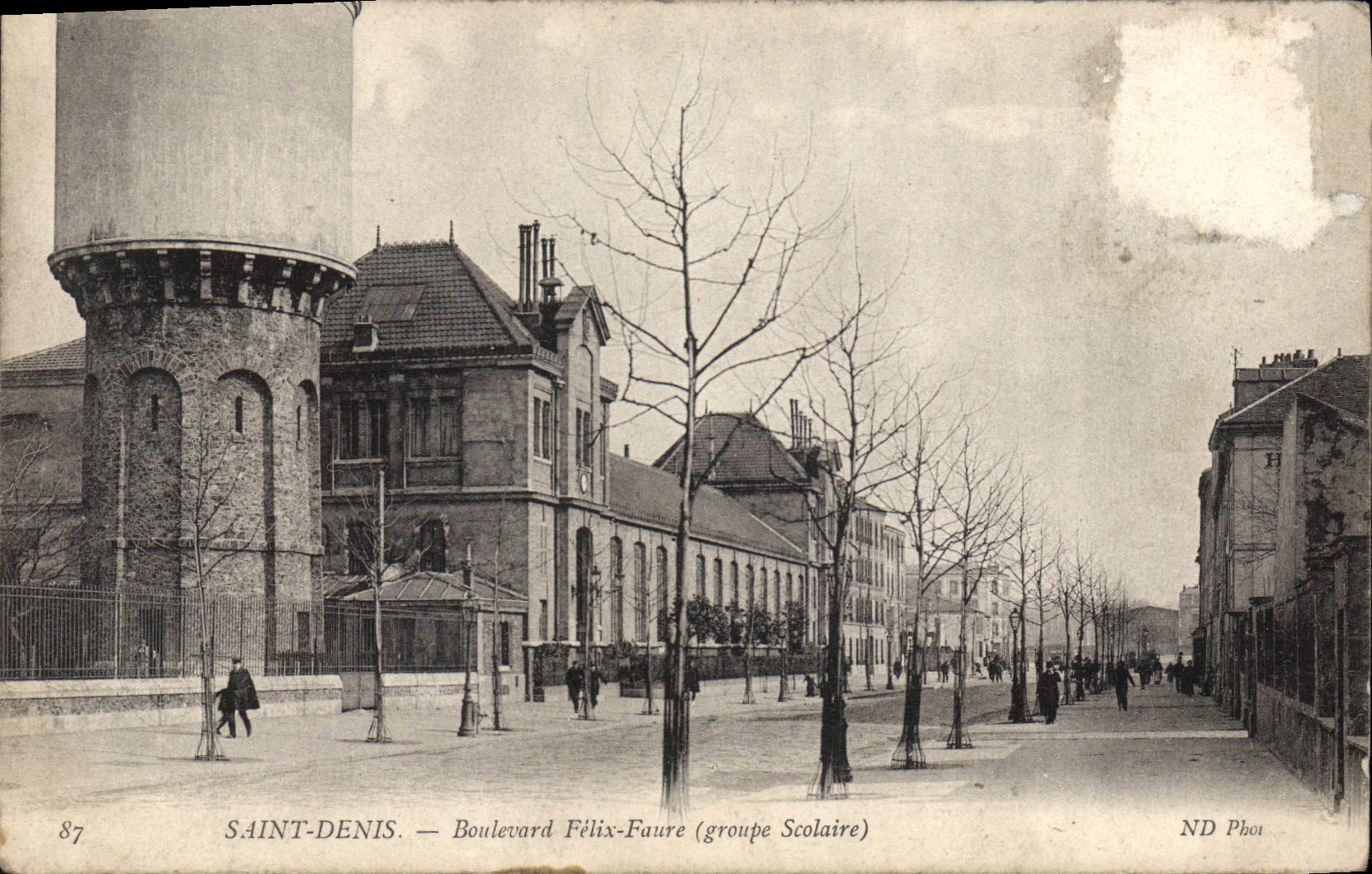 CPA Saint Denis Boulevard Felix Faure 