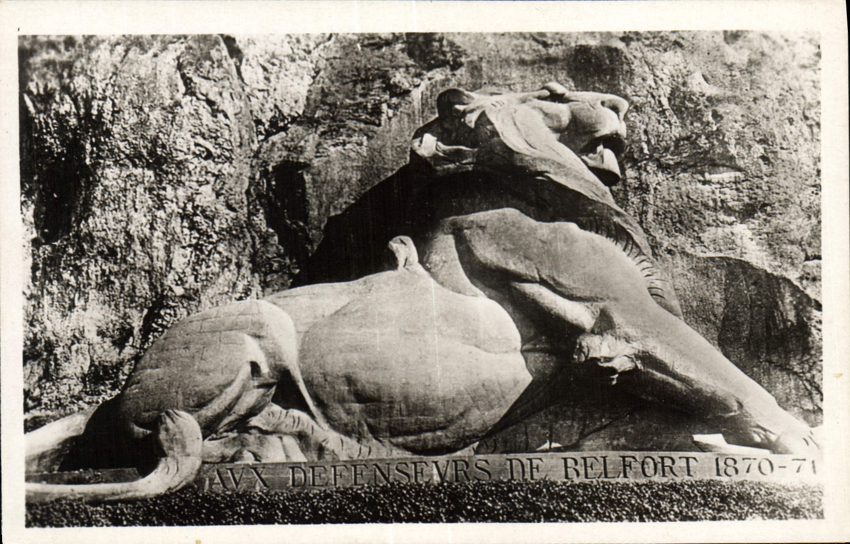 CPA Belfort Territoire Le Lion 