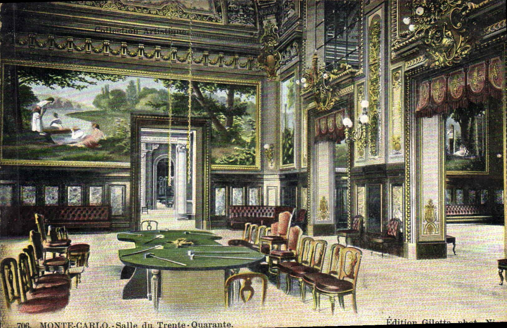 CPA Monte Carlo Salle du Trente Quarante