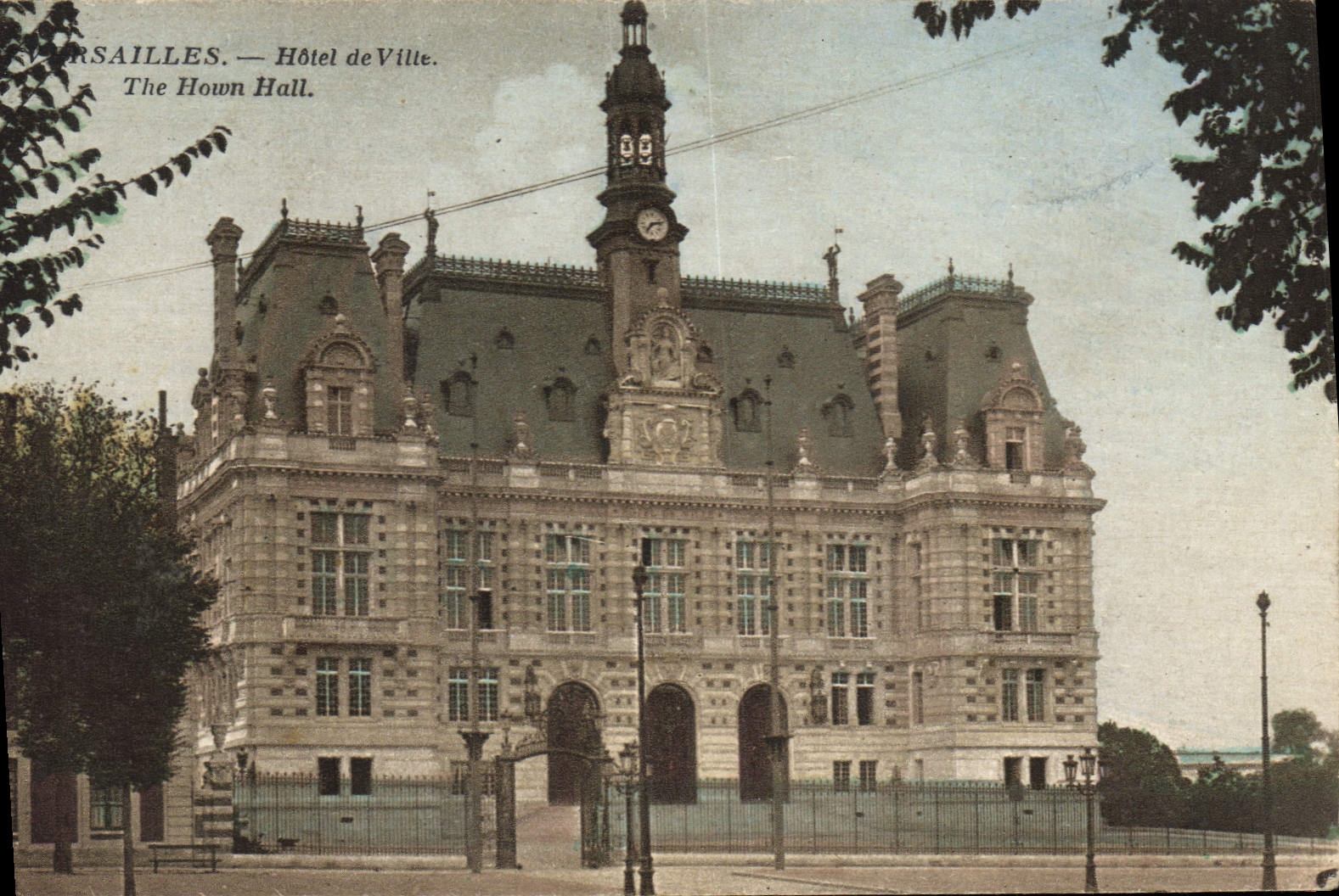 CPA Versailles Hotel de Ville 