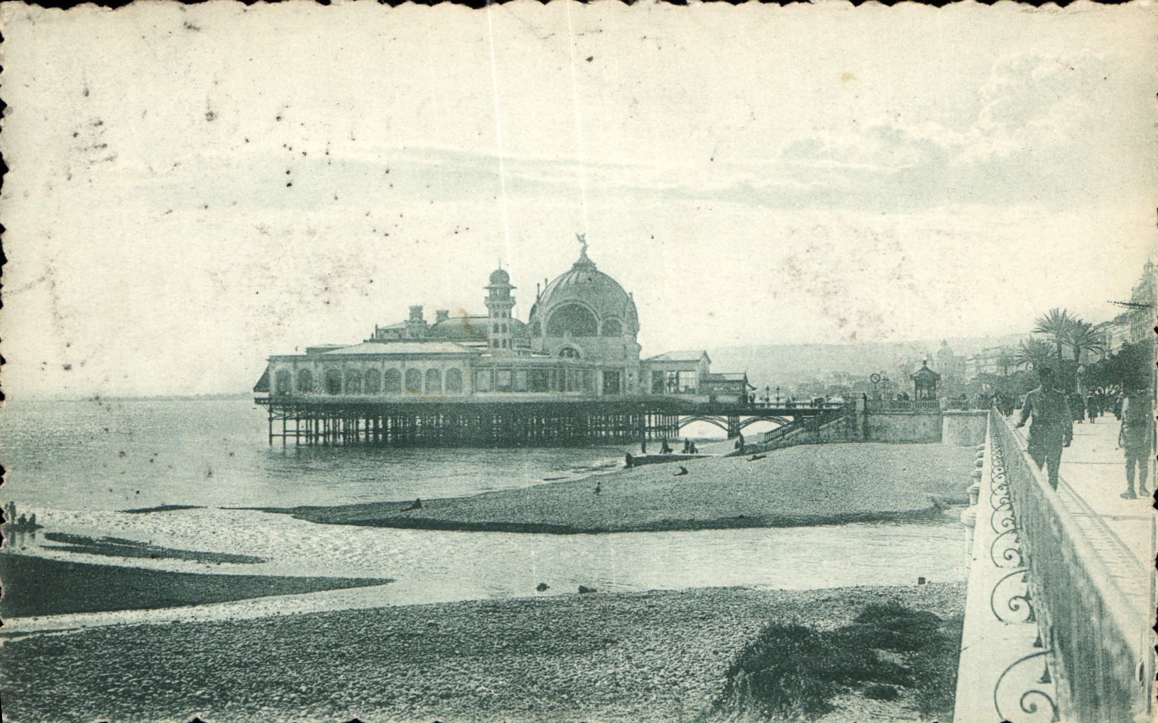CPA Nice La Jetee Promenade 