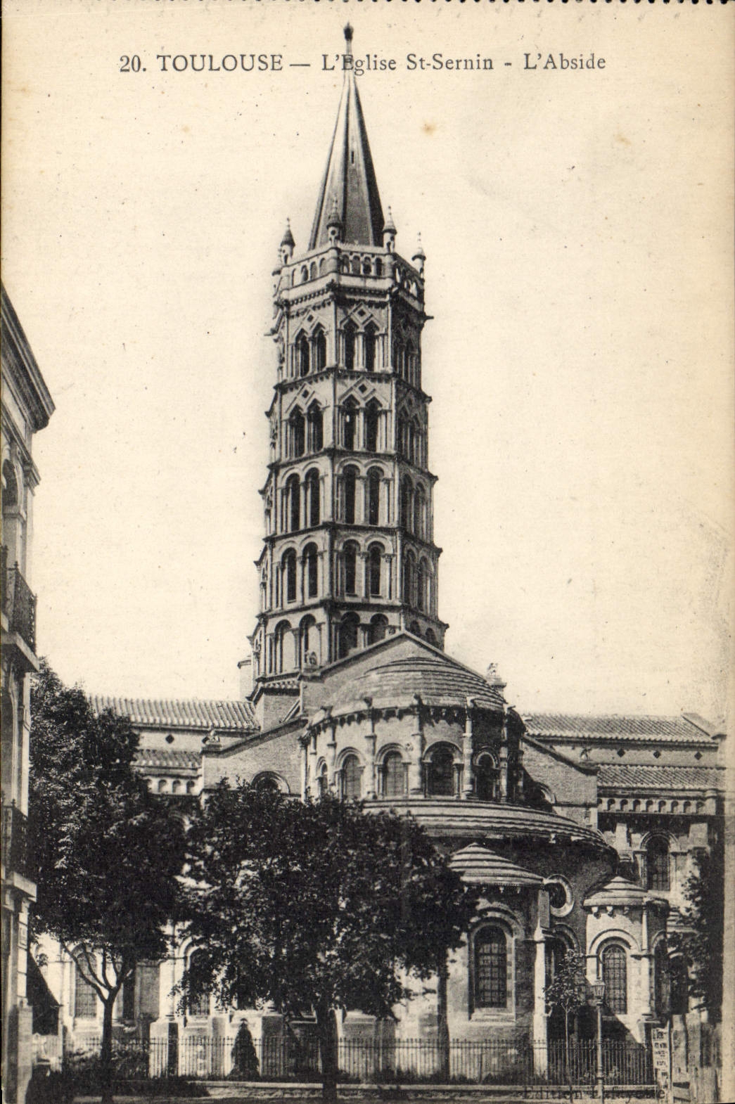 CPA Toulouse L'Eglise St Sernin L'Abside