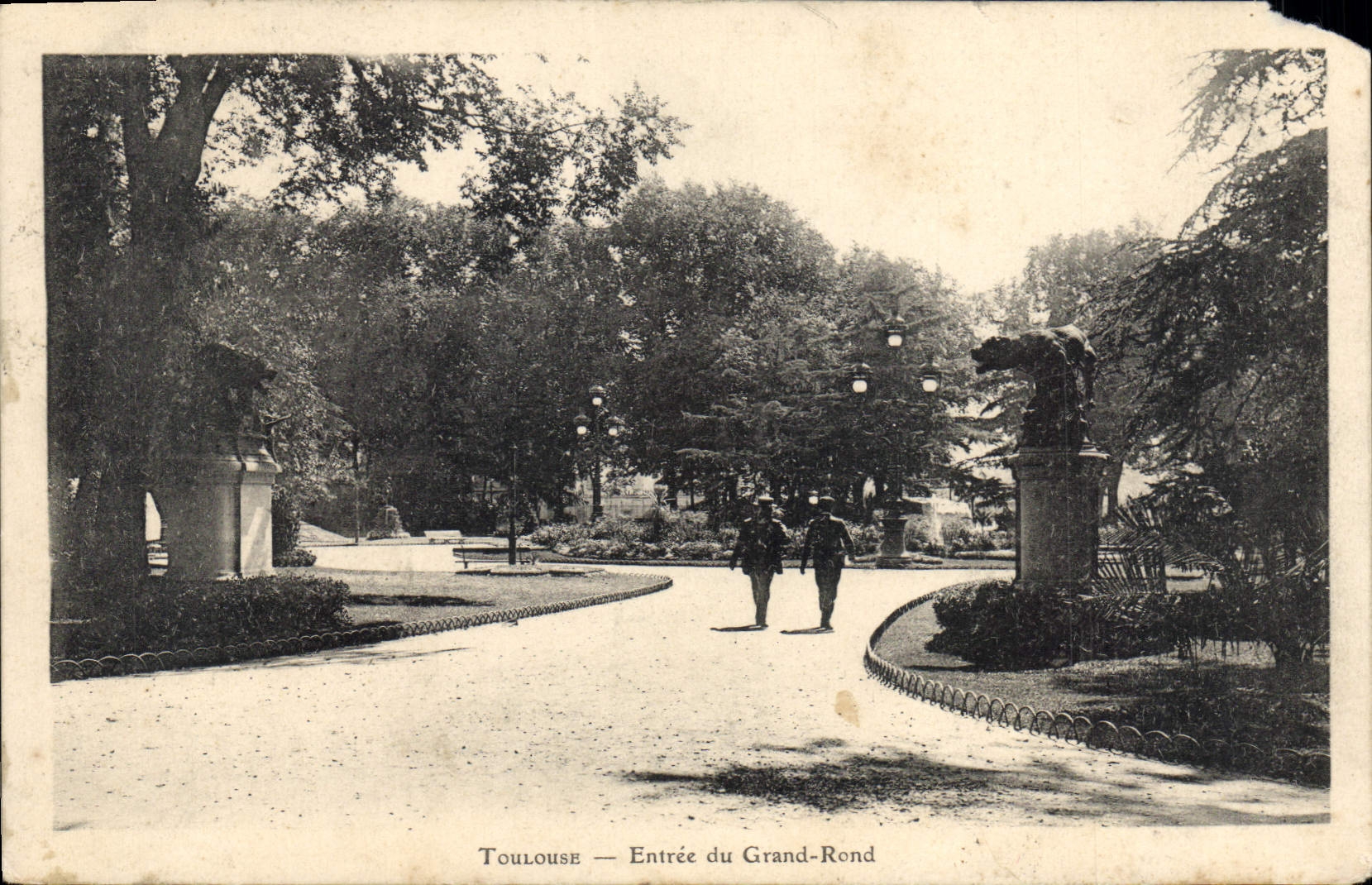 CPA Toulouse Entree du Grand Rond 
