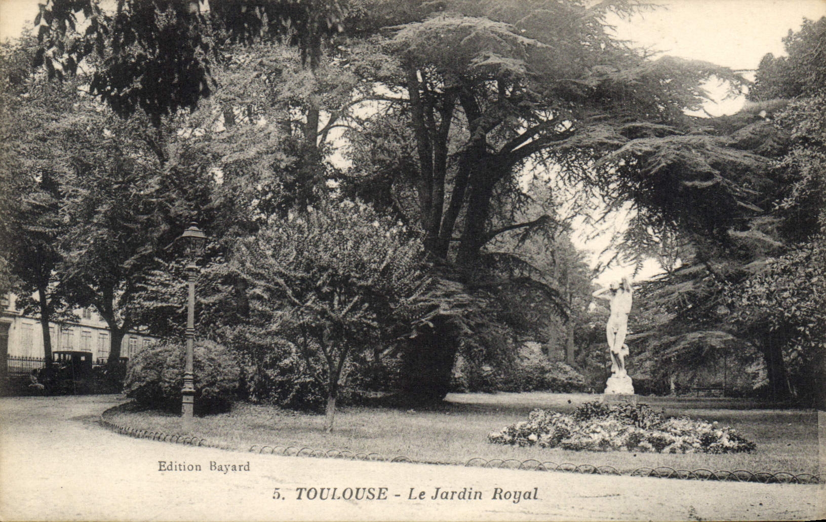 CPA Toulouse Le Jardin Royal 