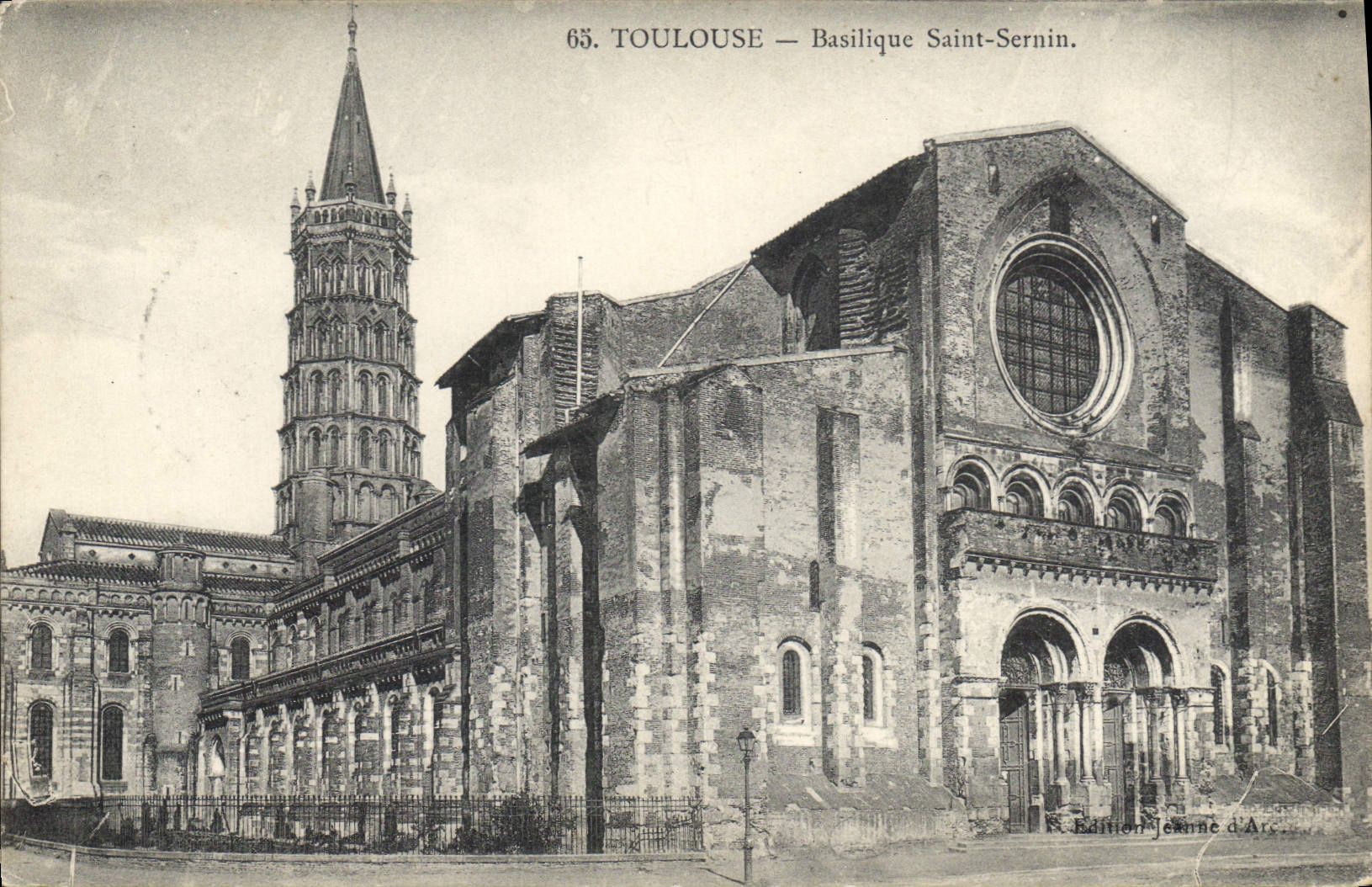 CPA Toulouse Basilique Saint Sernin 
