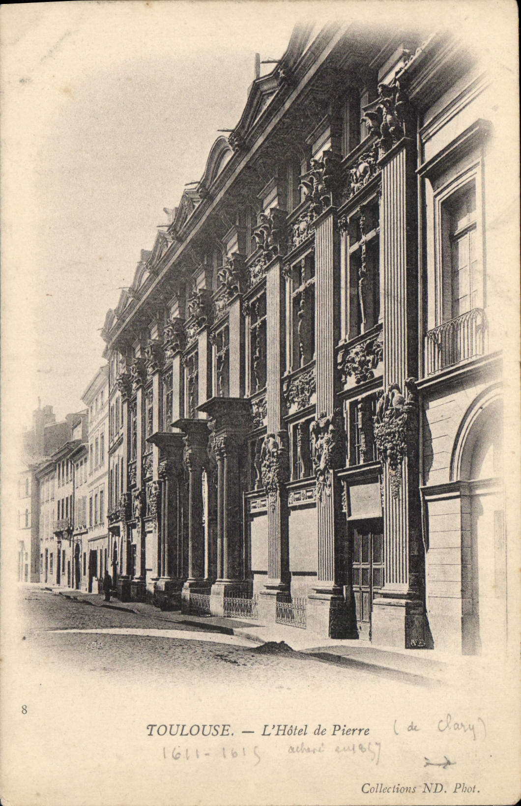 CPA Toulouse L'Hotel de Pierre 