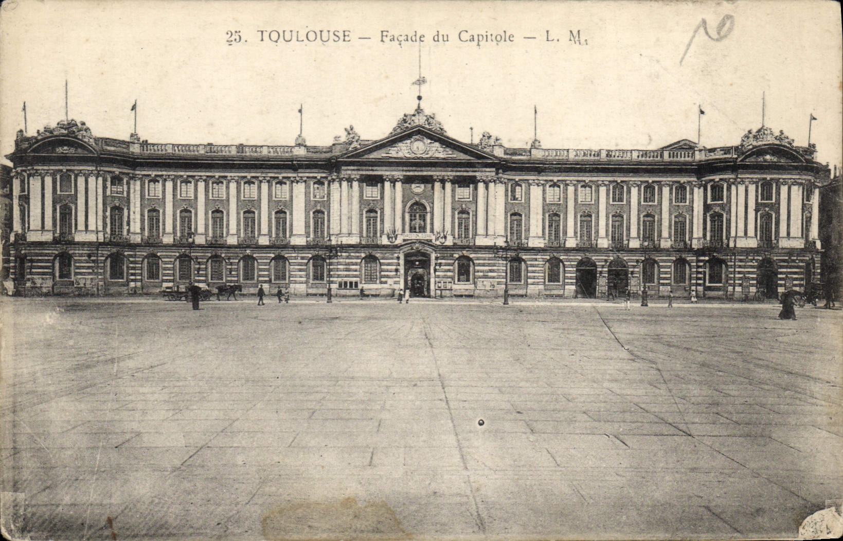 CPA Toulouse Facade du Capitole 