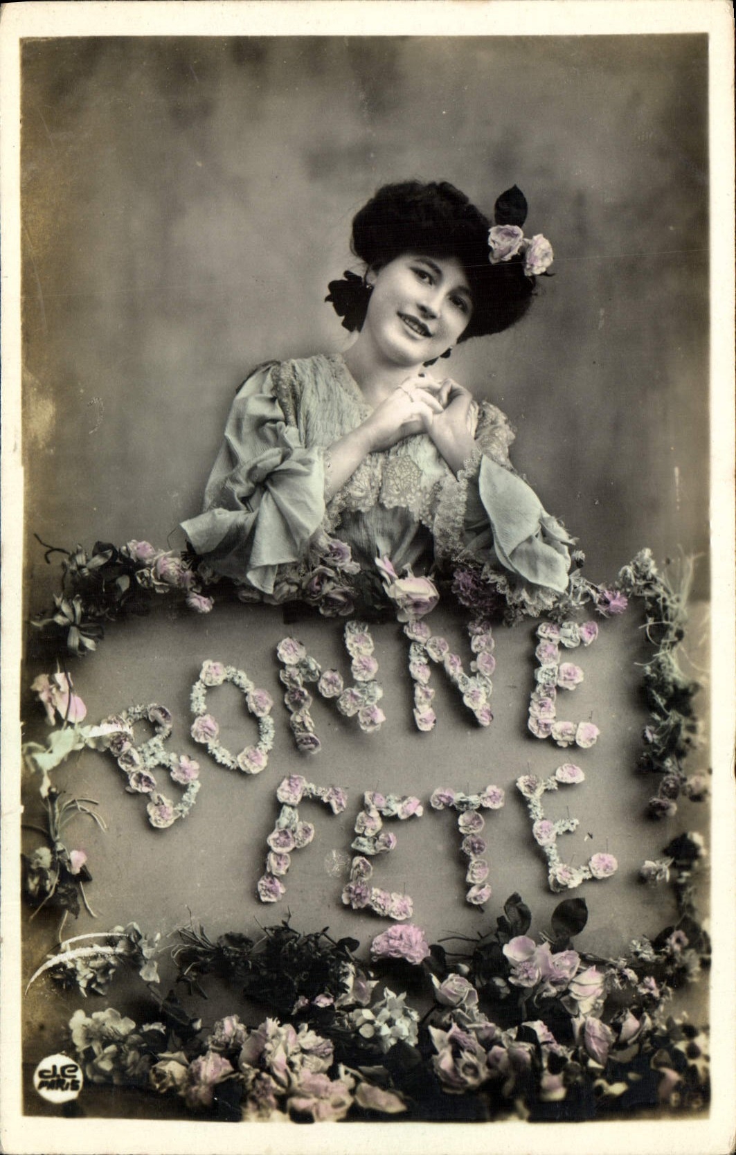 CPA Bonne Fete Femme