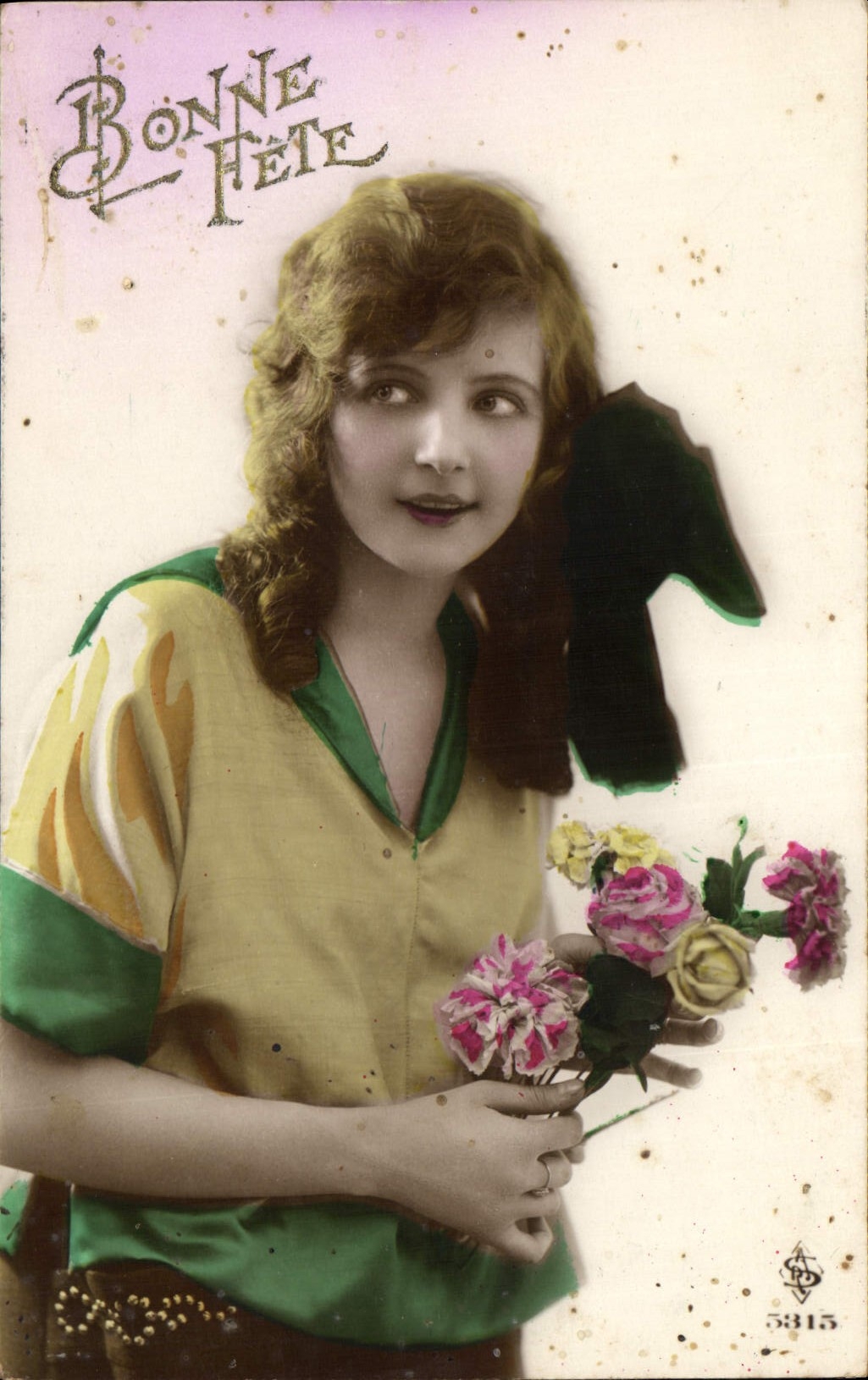 CPA Bonne Fete Femme