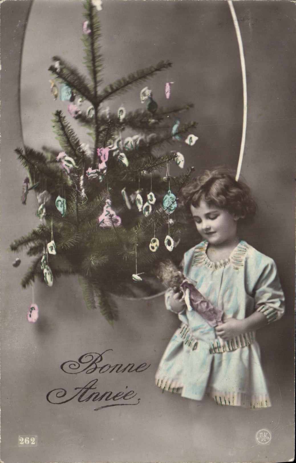 CPA Bonne Annee Enfant