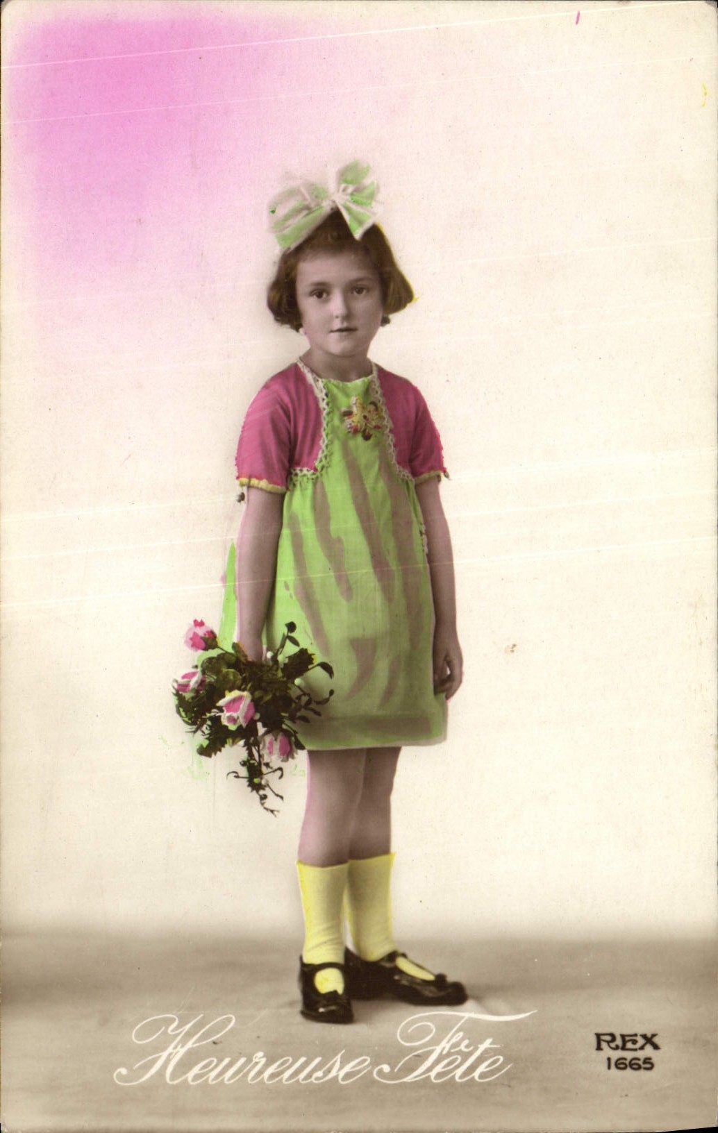 CPA Heureuses Fete Enfant