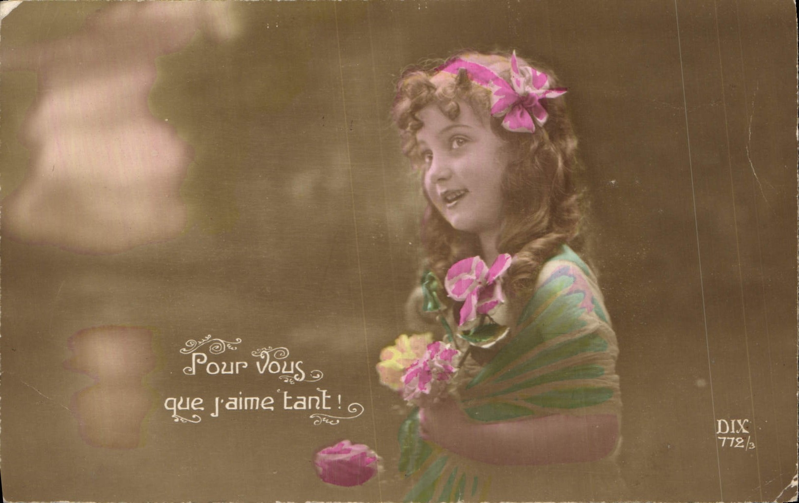 CPA Pour vous que j'aime tant Enfant