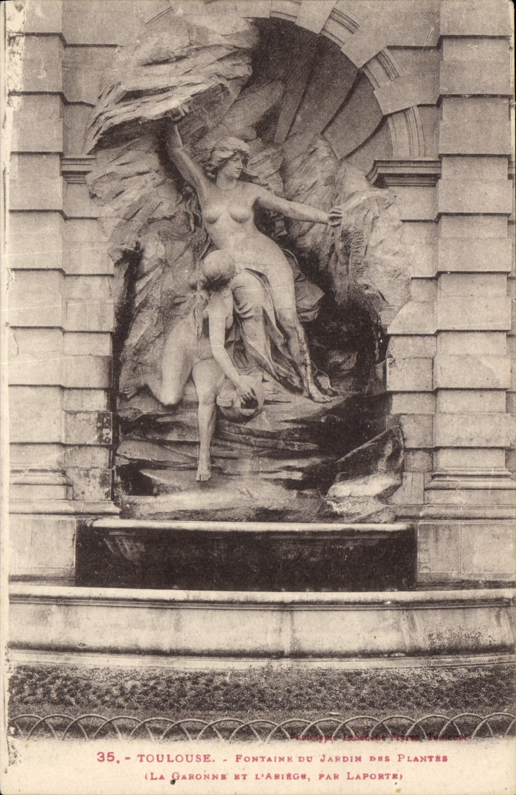 CPA Toulouse Fontaine du Jardin des Plantes