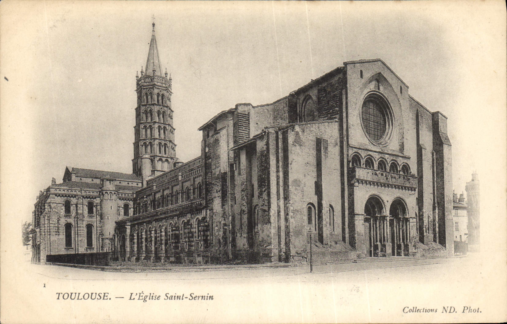 CPA Toulouse L'Eglise Saint Sernin 