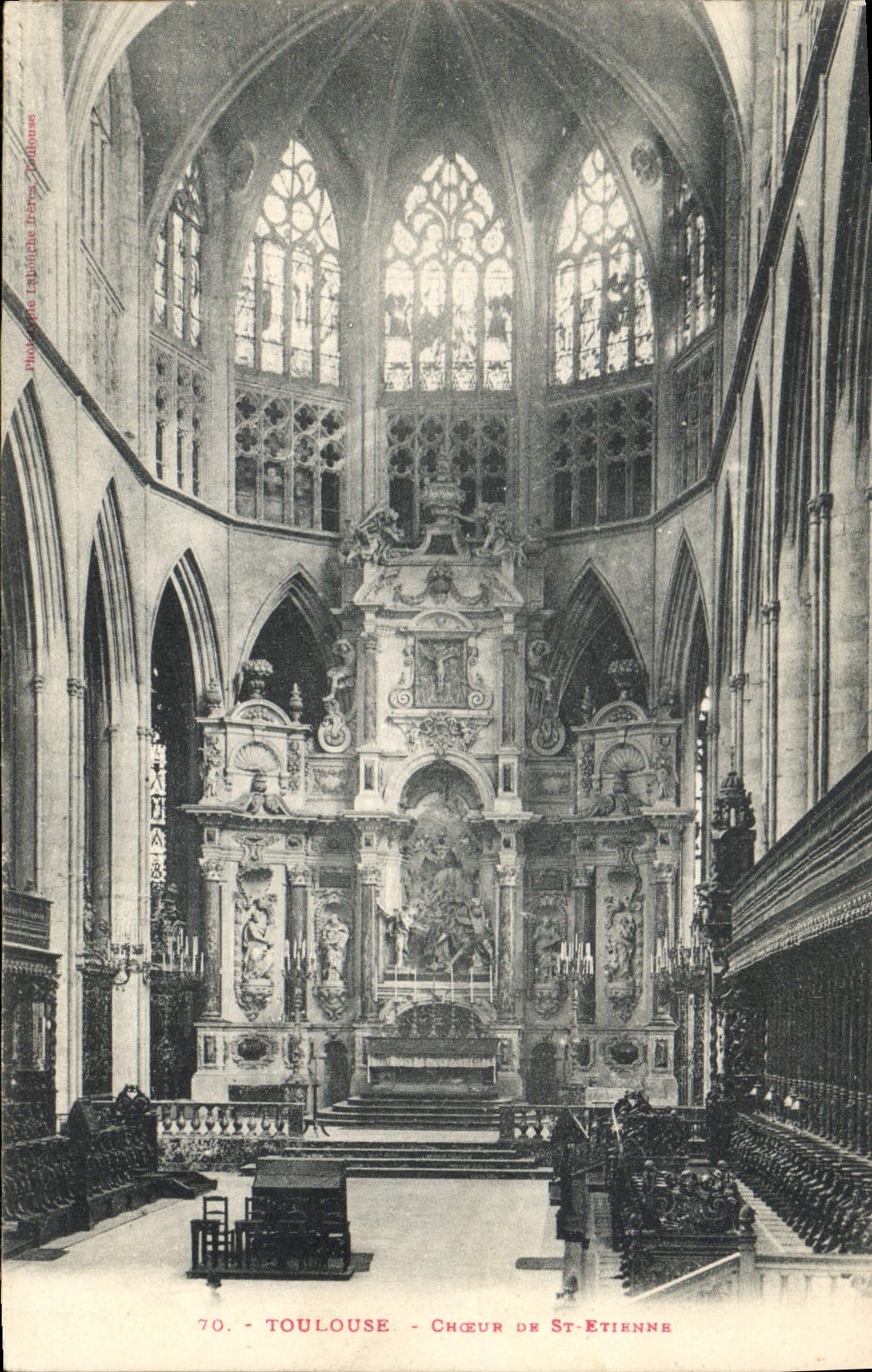 CPA Toulouse Choeur de St Etienne 
