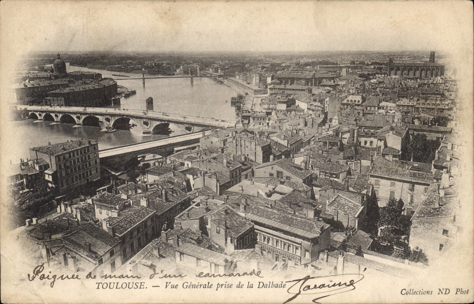 CPA Toulouse Vue Generale prise de la Dalbade