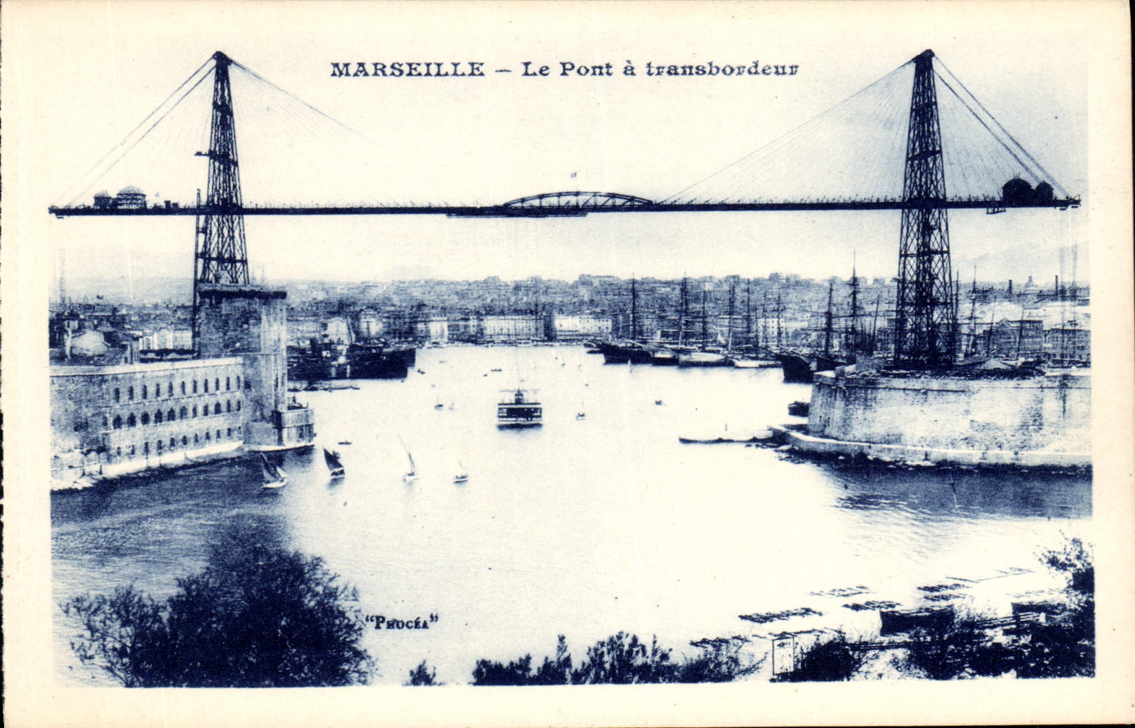 CPA Marseille Le Pont a transbordeur 